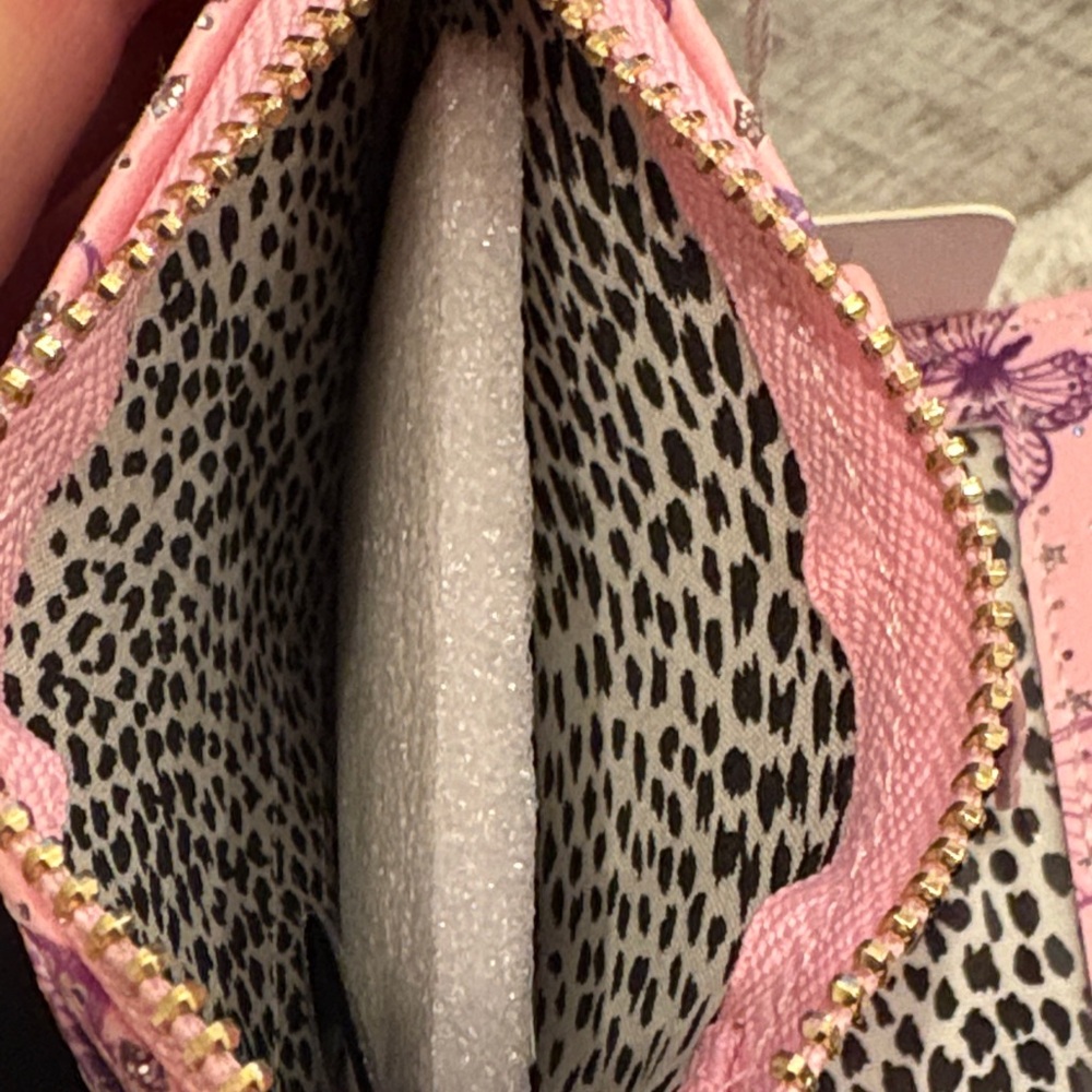 Pink Butterfly Women's Wallet/Card case~ NWT~ gorgeous - Picture 6 of 6